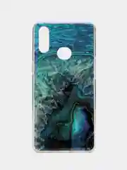 Морской силиконовый чехол Samsung A10s с рисунком,из органического стекла