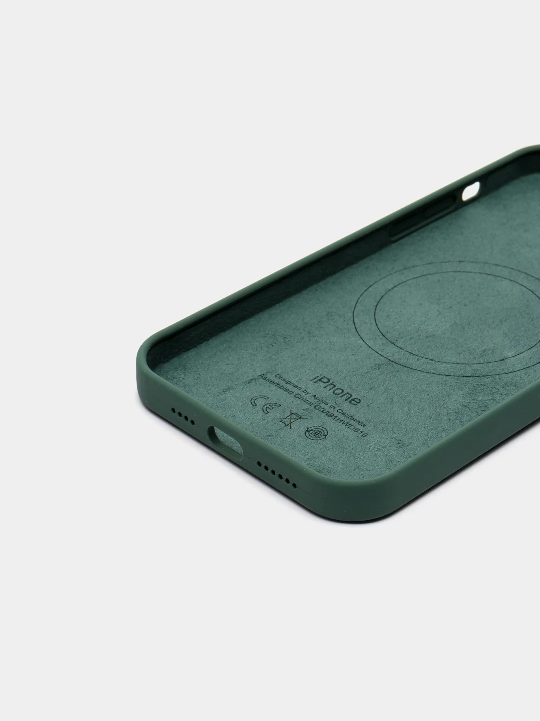 Мятный чехол Silicon case magsafe для iPhone 13 mini / 13 / 13 pro / 13 pro max