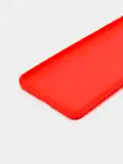 Красный силикон матовый чехол для Xiaomi Redmi Note 10 Pro, Note 10, 10s, Redmi 9 с защитой камеры