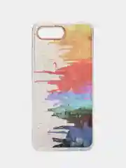 Темно-синий силиконовый чехол с защитой камеры для Honor 10 с рисунком,из органического стекла