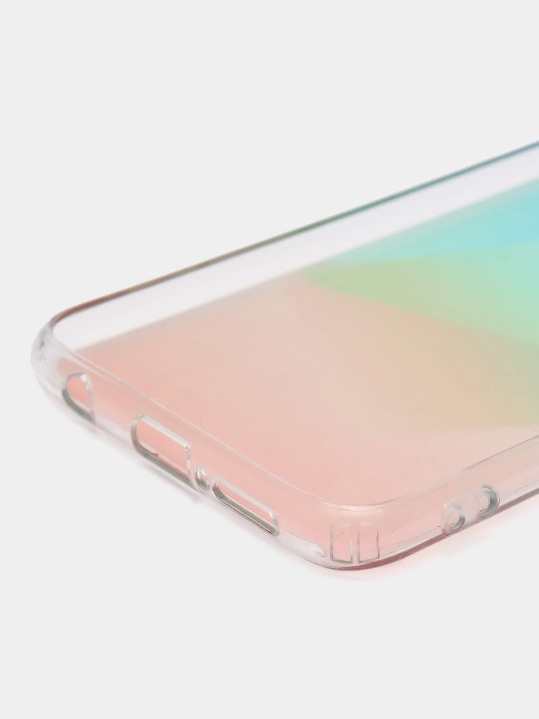 Мятный силиконовый чехол с защитой камеры для Honor 10 с рисунком,из органического стекла