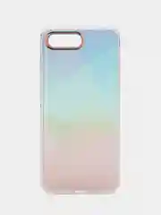 Мятный силиконовый чехол с защитой камеры для Honor 10 с рисунком,из органического стекла