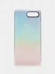 Мятный силиконовый чехол с защитой камеры для Honor 10 с рисунком,из органического стекла