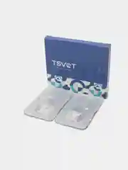 Белый контактные линзы, черные и белые