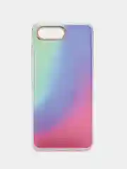Индиго силиконовый чехол с защитой камеры для Honor 10 с рисунком,из органического стекла