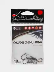 Крючки рыболовные, Koi Okiami chinu-ring, крючок с двумя шипами, на карася, леща и др