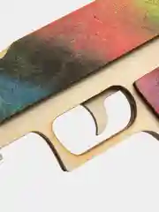 Аметистовый деревянный пистолет резинкострел CS:GO