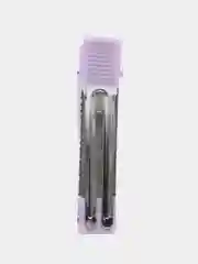 Лавандовый металлические зажимы, с репсовой лентой, для волос