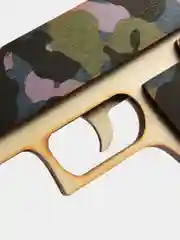 Фиолетовый деревянный пистолет резинкострел CS:GO