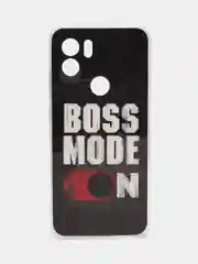 Черный чехол для Xiaomi Redmi A1 Plus / A1+ A2+ Poco C51 (Сяоми Редми А1 Плюс / А1+) с рисунком