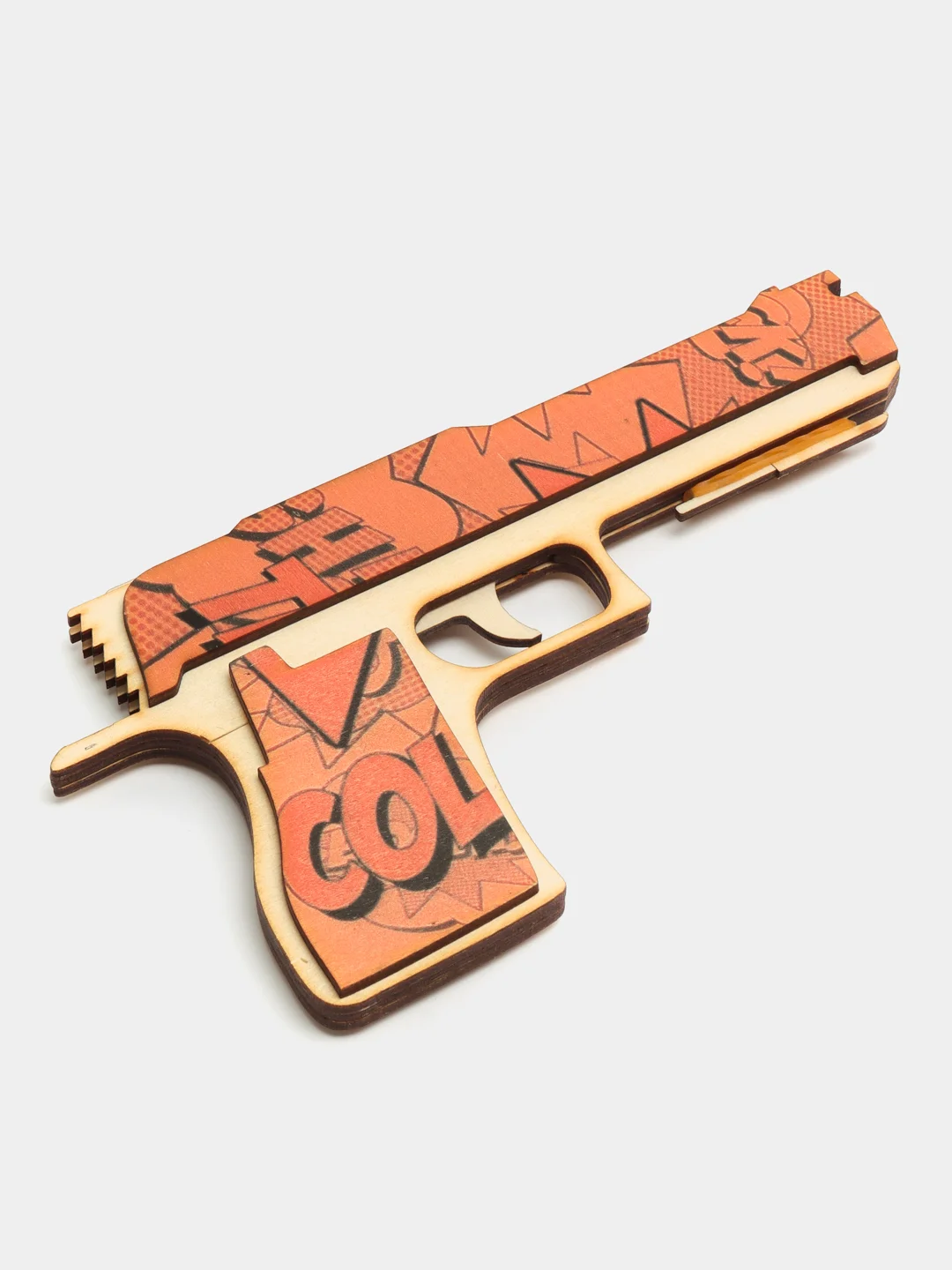 Манго деревянный пистолет резинкострел CS:GO