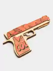 Манго деревянный пистолет резинкострел CS:GO