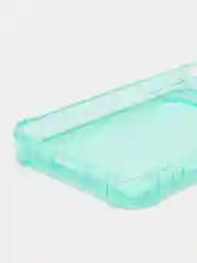 Салатовый чехол для iPhone 13 Mini с карманом для карт