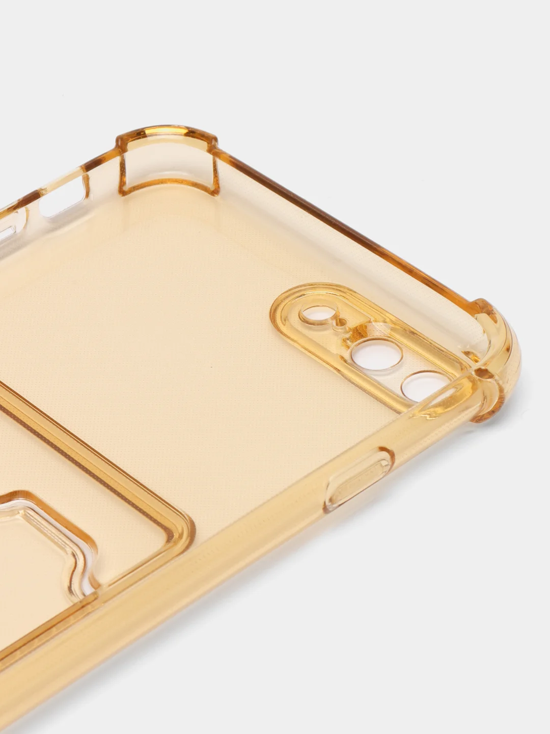 Бронзовый чехол для iPhone 7,8 PLUS с карманом для карт