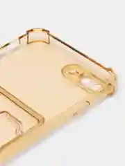 Бронзовый чехол для iPhone 7,8 PLUS с карманом для карт