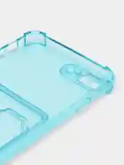 Бирюзовый чехол для iPhone 7,8 PLUS с карманом для карт