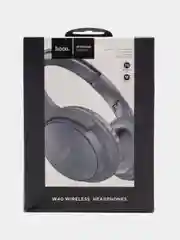 Серый беспроводные наушники HOCO W40 TF, с микрофоном, AUX, BT