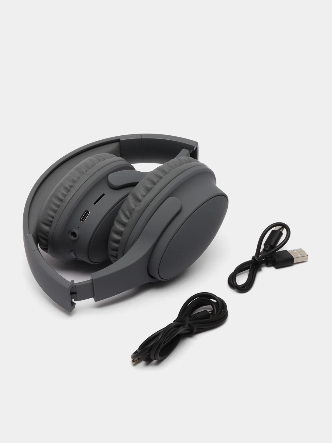 Серый беспроводные наушники HOCO W40 TF, с микрофоном, AUX, BT
