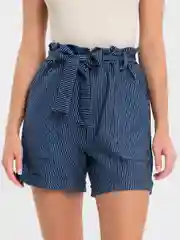 Синий шорты женские