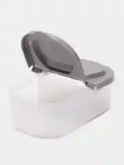 Серый контейнер для еды