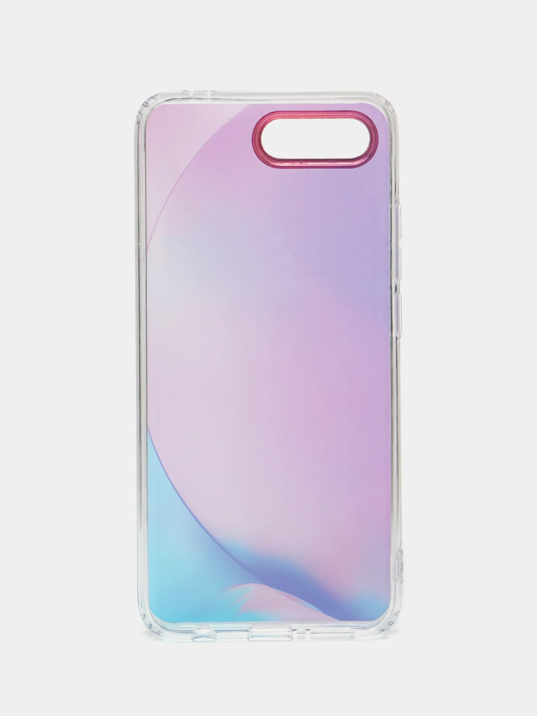 Лавандовый силиконовый чехол с защитой камеры для Honor 10 с рисунком,из органического стекла