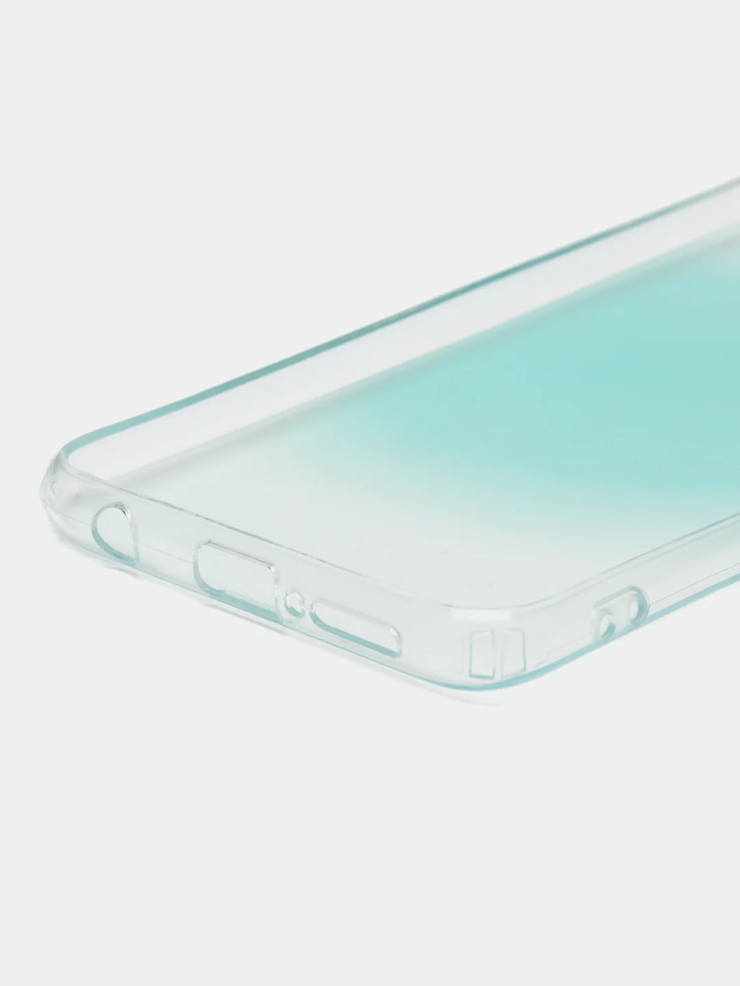 Бирюзовый силиконовый чехол с защитой камеры для Honor 10 с рисунком,из органического стекла