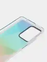 Мятный силиконовый чехол Mi 11t рисунком,из органического стекла