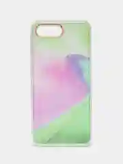 Салатовый силиконовый чехол с защитой камеры для Honor 10 с рисунком,из органического стекла