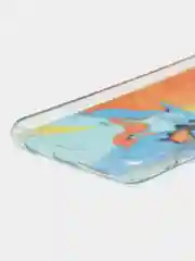 Оранжевый силиконовый чехол с защитой камеры для Honor 10 с рисунком,из органического стекла