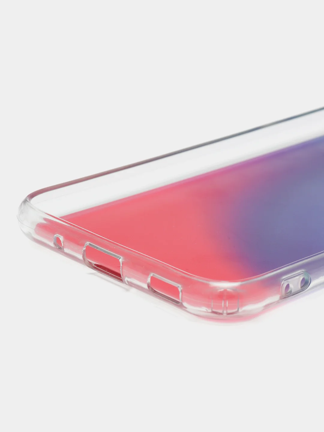 Индиго силиконовый чехол Samsung A11 M11 рисунком,из органического стекла