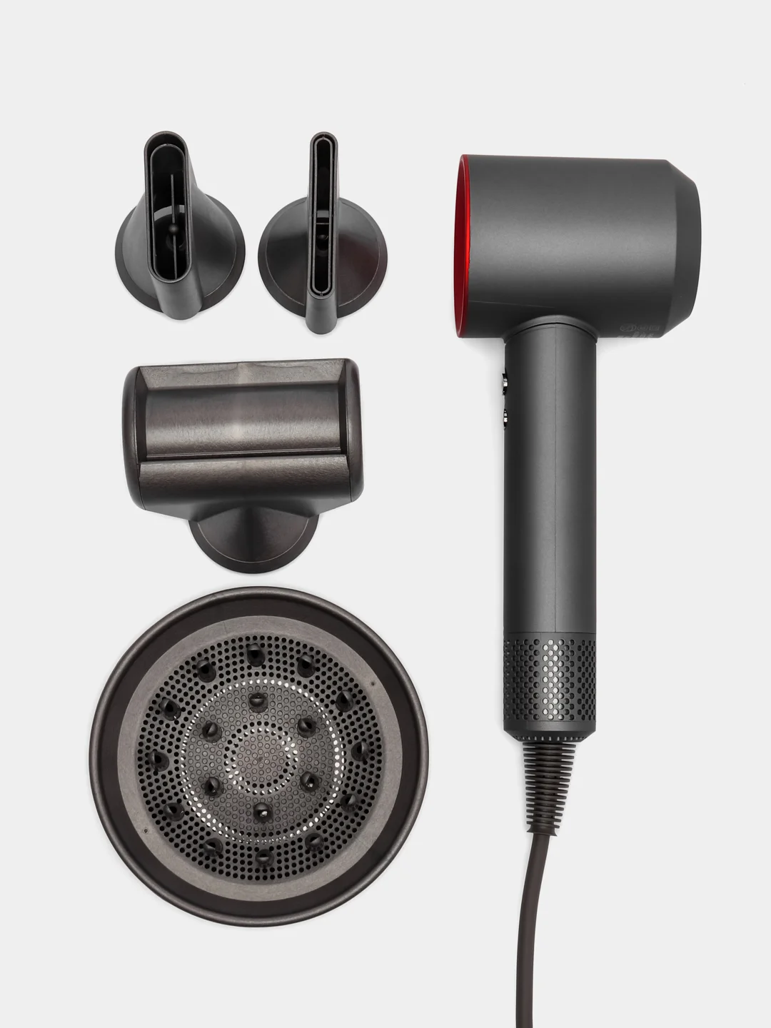 Красный фен для волос Xiaomi SenCiciMen Hair Dryer HD15 EU (с европейской вилкой)