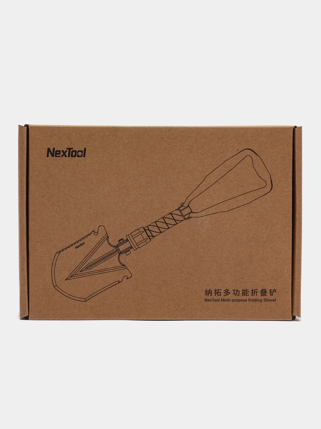 Черный мультифункциональная лопата Xiaomi NexTool Shovel Mini, NE20033