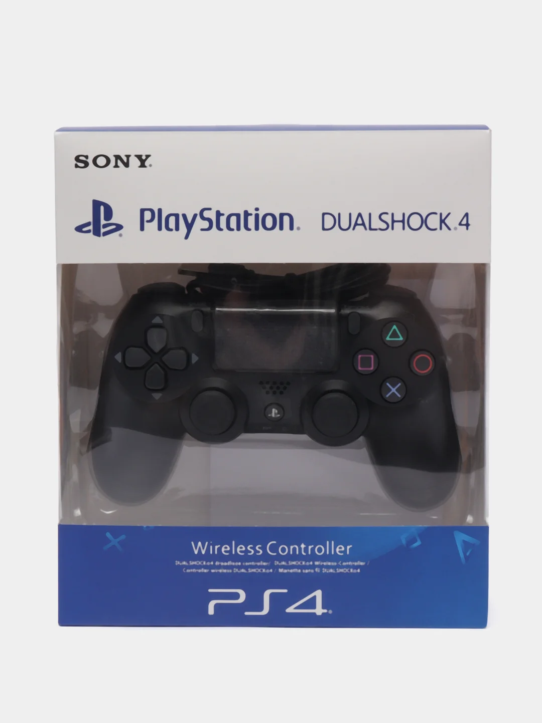 Черный джойстик беспроводной PC Controller Wireless Dual Shock 4, для PS4