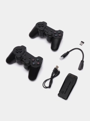 Игровая приставка Game Stick Lite 64 Gb для ТВ, 4k Ultra HD, 2 геймпада, 10000 игр