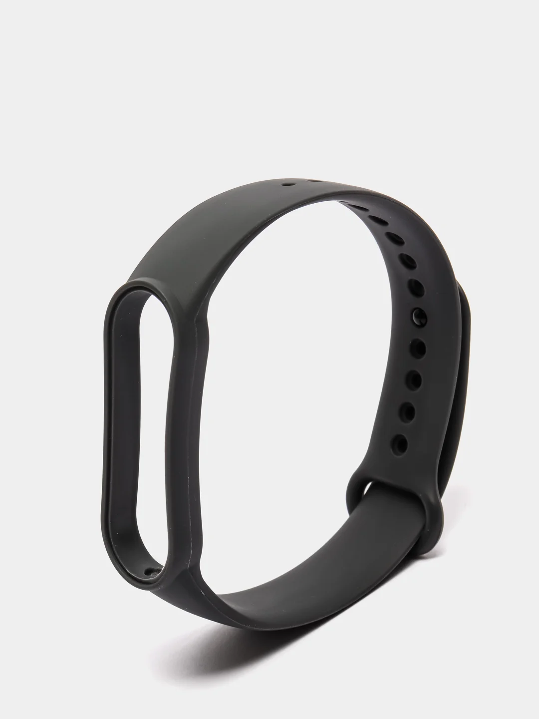 Багровый фирменный ремешок для браслета Xiaomi Mi Band 5 / 6 силиконовый ми бэнд
