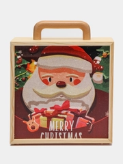Коробочка деревянная для бьюти бокса, коробочка для подарка