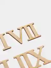 Аметистовый деревянные цифры