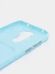 Голубой чехол с карманом для карт Xiaomi Redmi Note 8 Pro 9 9A 9C 9T 10 10C 10A 11 Lite 11T Pro