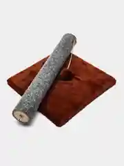 Коричневый когтеточка для кошек с игрушкой 30*30*50