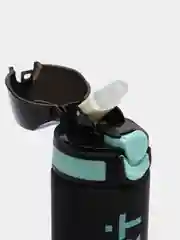 Мятный спортивная бутылка для воды,с трубочкой,  550 мл