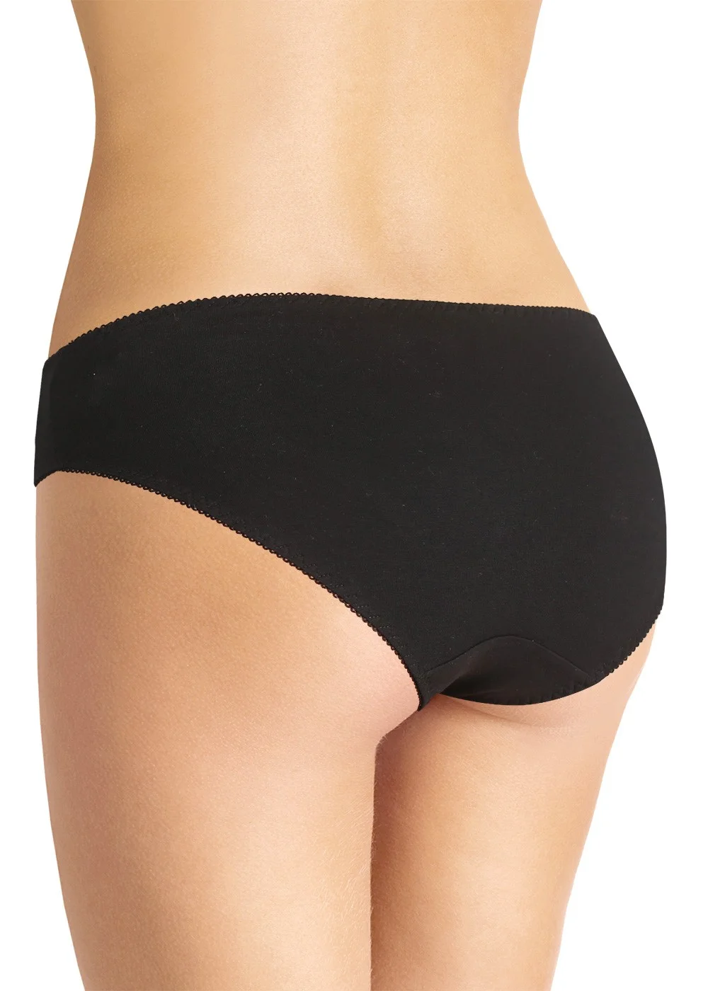 Черный женские трусы-слипы Clever Wear для девушек