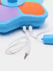 Синий музыкальный детский микрофон