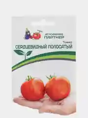 Томат "Сердцевидный полосатый", Партнер, 10 семян