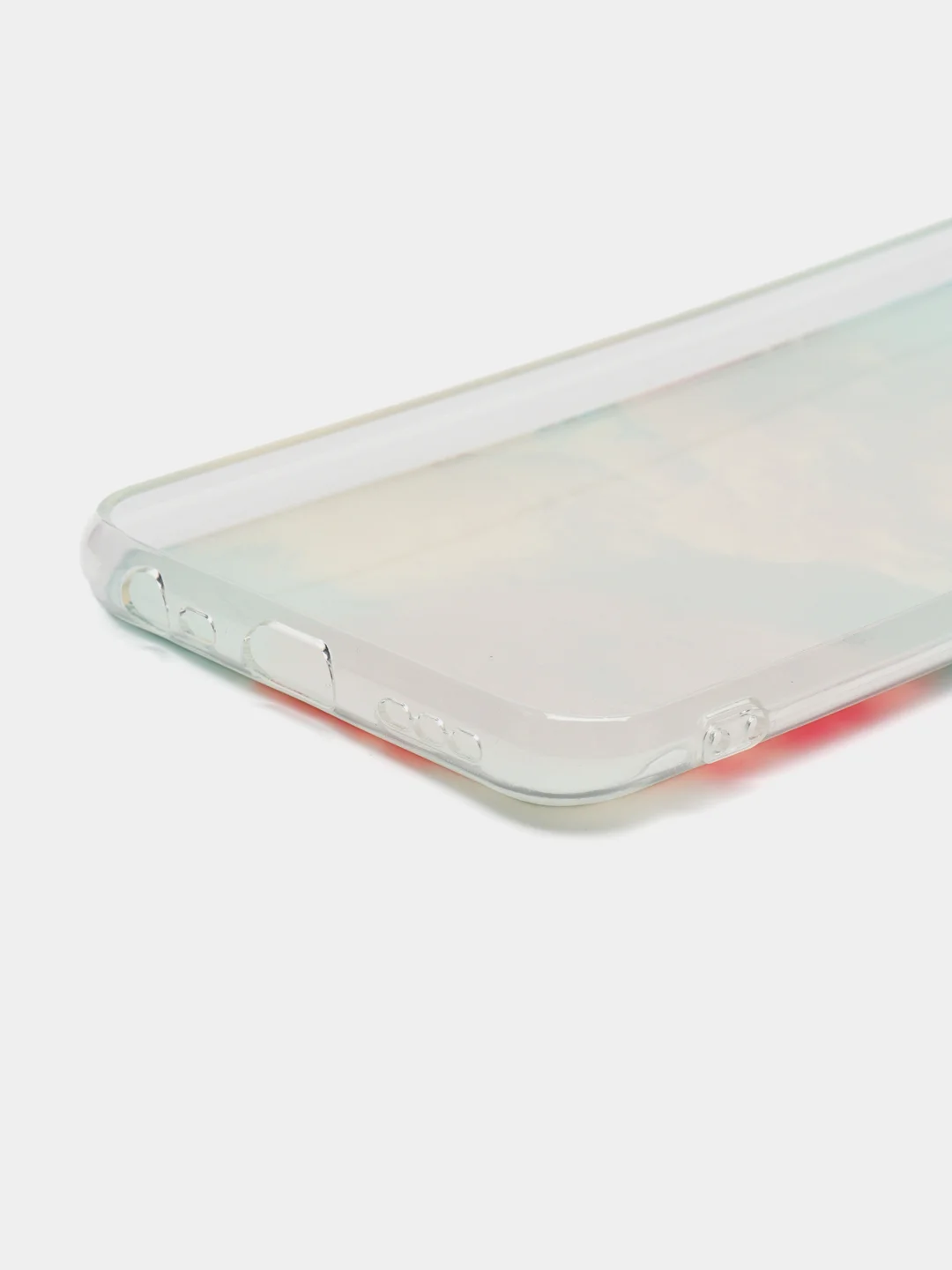 Конфетный силиконовый чехол на Xiaomi Redmi 9 / Сяоми Редми 9 прозрачный, с рисунком, защита камеры