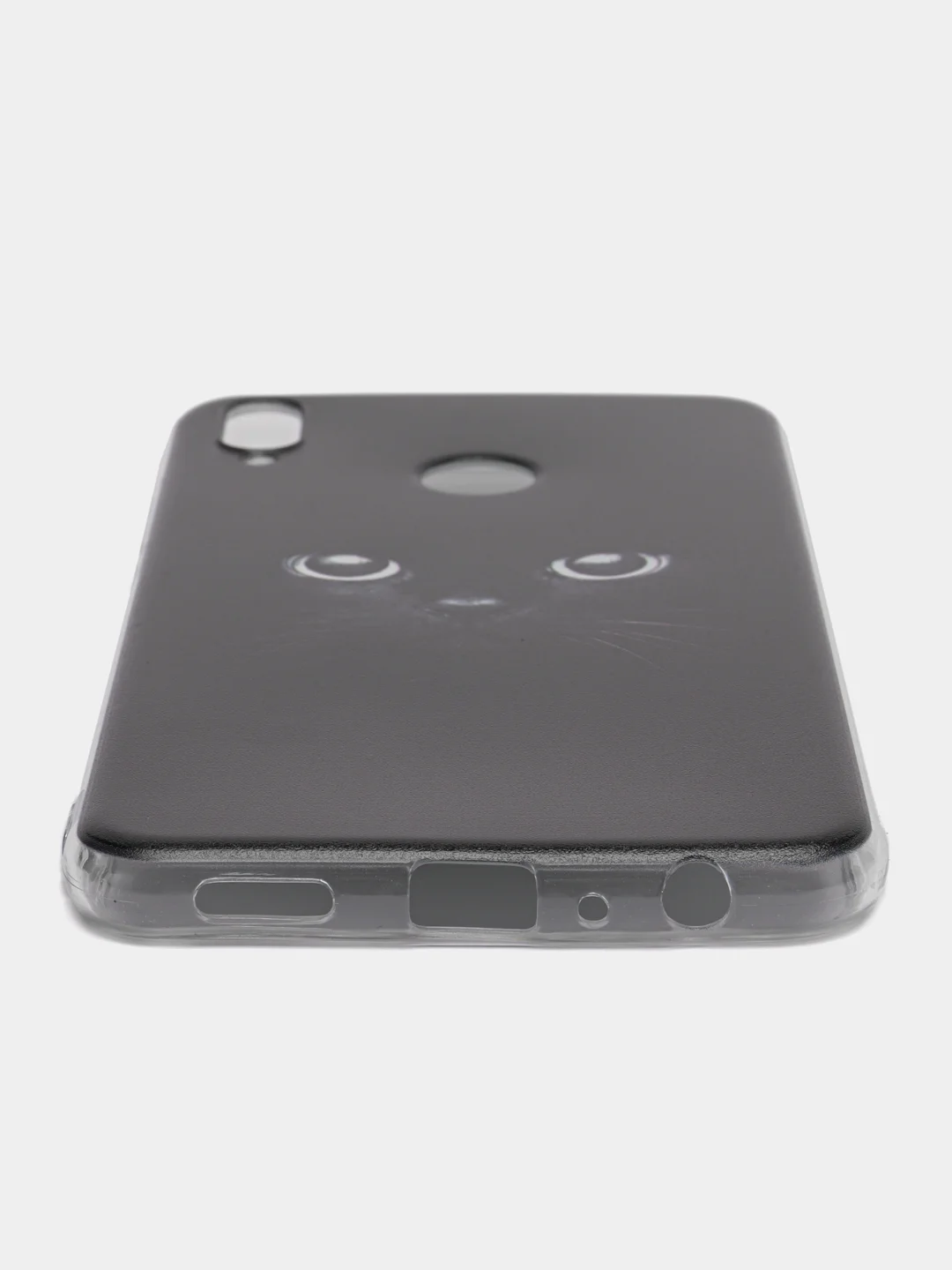 Шоколадный силиконовый чехол на Honor 8X / Хонор 8Х прозрачный, с рисунком, защита камеры