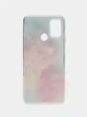 Конфетный силиконовый чехол на Honor 9A / Хонор 9А прозрачный, с рисунком, защита камеры