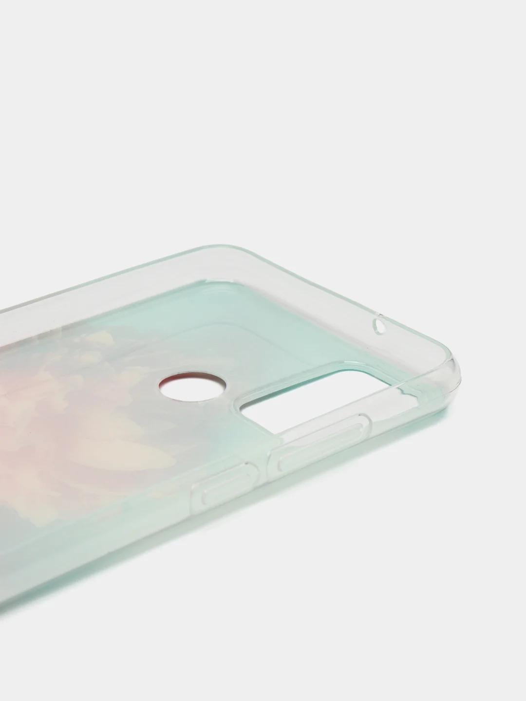 Конфетный силиконовый чехол на Honor 9A / Хонор 9А прозрачный, с рисунком, защита камеры