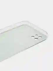 Хром силиконовый чехол на Samsung Galaxy A22s 5G / Самсунг А22s 5G прозрачный, с рисунком