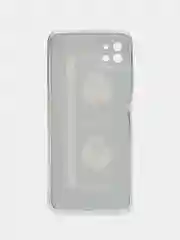Хром силиконовый чехол на Samsung Galaxy A22s 5G / Самсунг А22s 5G прозрачный, с рисунком