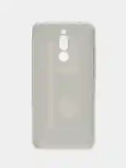 Хром силиконовый чехол на Xiaomi Redmi 8 / Сяоми Редми 8 прозрачный, с рисунком, защита камеры